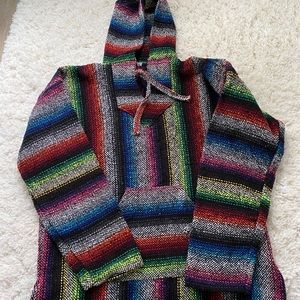 Rainbow Baja Pullover